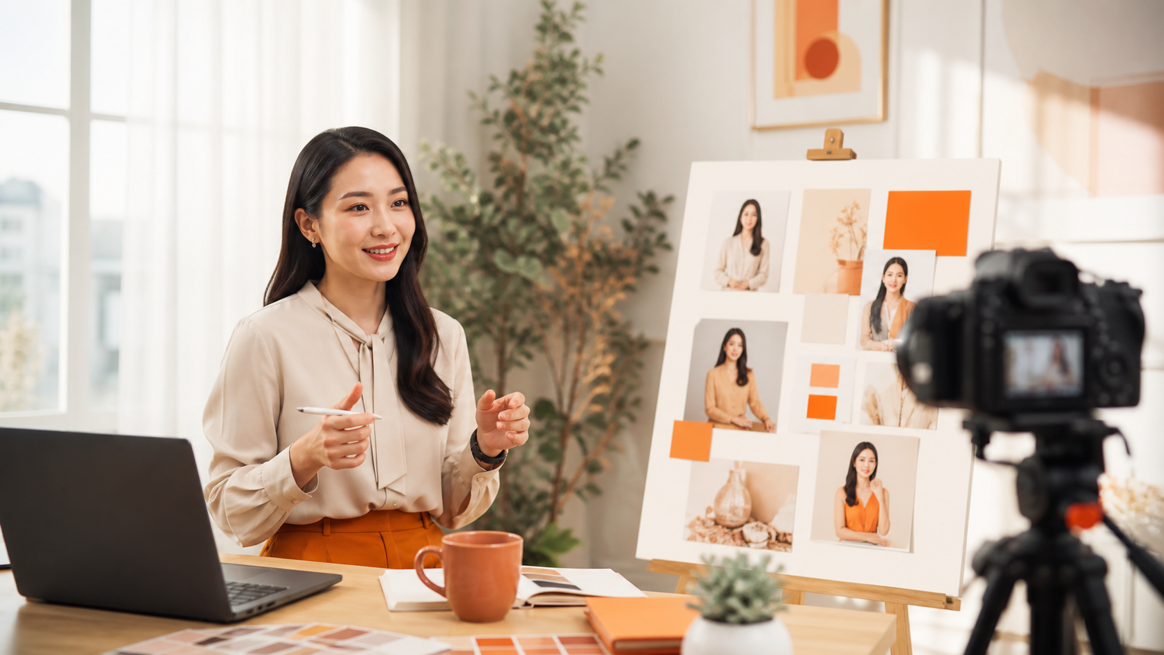 Minh họa Quy trình xây thương hiệu cá nhân bằng hình ảnh
